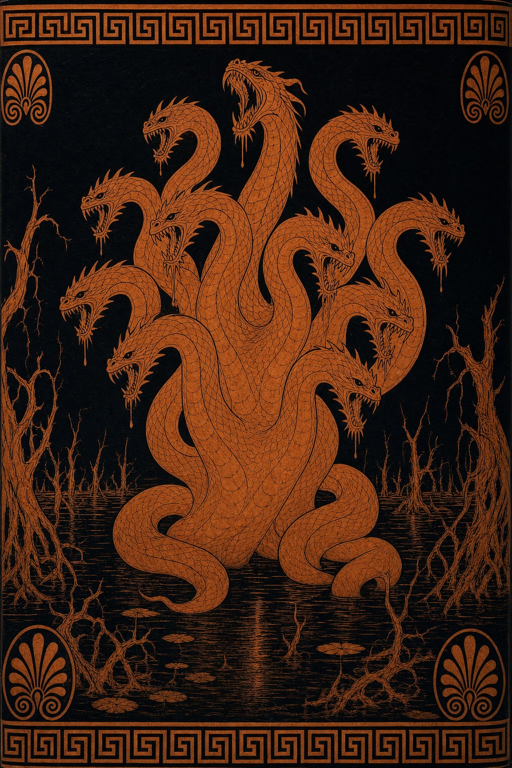 The Hydra — Attic Red-Figure