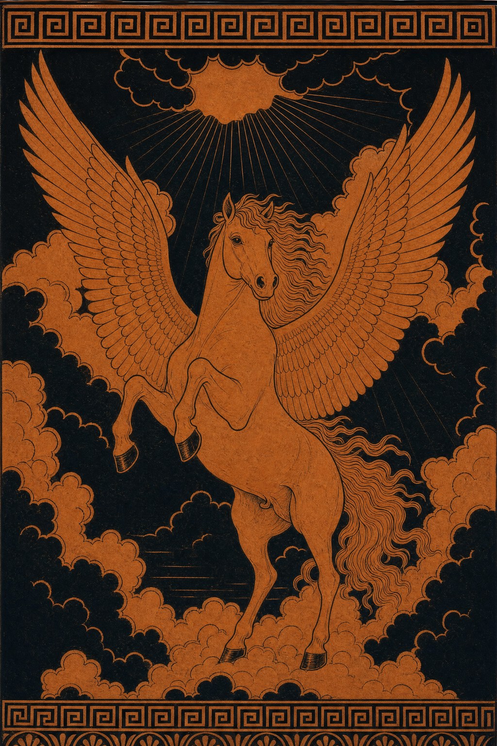 Pegasus — Attic Red-Figure