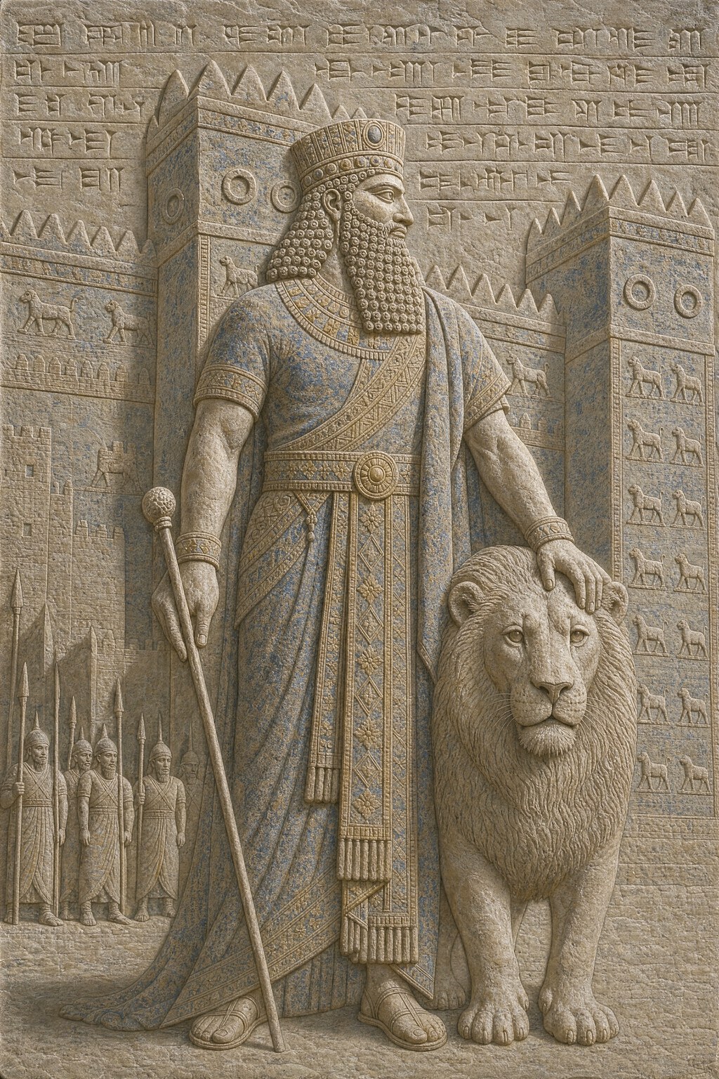 Gilgamesh — Palace Relief